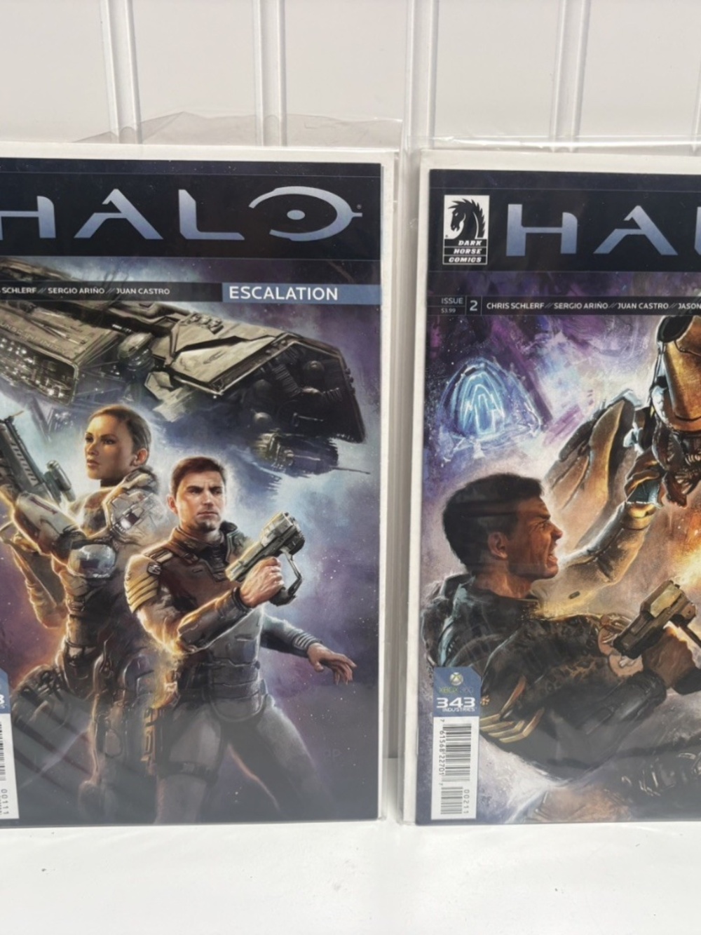 Halo Escalation #1 & #2 Comic Books Xbox 360 New
